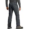 imageCQR Mens Softshell Fleece Lined Winter Hiking Pants Water Resistant Insulated Thermal Outdoor Tactical Warm Snow Ski PantsTeton Alpha Charcoal