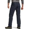 imageCQR Mens Softshell Fleece Lined Winter Hiking Pants Water Resistant Insulated Thermal Outdoor Tactical Warm Snow Ski PantsTeton Operator Navy