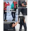 imageCQR Mens Softshell Fleece Lined Winter Hiking Pants Water Resistant Insulated Thermal Outdoor Tactical Warm Snow Ski PantsTeton Operator Navy