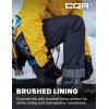 imageCQR Mens Softshell Fleece Lined Winter Hiking Pants Water Resistant Insulated Thermal Outdoor Tactical Warm Snow Ski PantsTeton Operator Navy