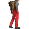 imageCQR Mens Softshell Fleece Lined Winter Hiking Pants Water Resistant Insulated Thermal Outdoor Tactical Warm Snow Ski PantsTeton Rescue Orange