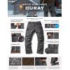 imageCQR Mens Winter Tactical Cargo Pants Thermal Fleece Lined Outdoor Snow Ski Hiking Work
