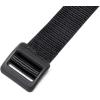 imageCQR Tactical Belt Military Style Heavy Duty Belt Webbing EDC QuickRelease Buckle2pack Plastic Flip Tab Black Black