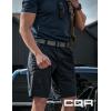 imageCQR Tactical Belt Military Style Heavy Duty Belt Webbing EDC QuickRelease Buckle2pack Plastic Flip Tab Black Grey