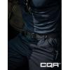imageCQR Tactical Belt Military Style Heavy Duty Belt Webbing EDC QuickRelease BucklePlastic Flip Tab Black