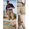 imageCQR Womens Flex Stretch Tactical Pants Outdoor Hiking Pants with Pockets Water Resistant Ripstop Work PantsKhaki