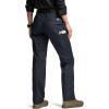 imageCQR Womens Flex Stretch Tactical Pants Outdoor Hiking Pants with Pockets Water Resistant Ripstop Work PantsSub Rosa Operator Navy