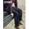 imageCQR Womens Flex Stretch Tactical Pants Outdoor Hiking Pants with Pockets Water Resistant Ripstop Work PantsSub Rosa Operator Navy