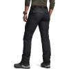 imageCQR Womens Flex Stretch Tactical Pants Water Resistant Ripstop Cargo Work Pants with Pockets for Outdoor ampamp HikingCaptain Black