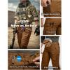 imageCQR Womens Flex Stretch Tactical Pants Water Resistant Ripstop Cargo Work Pants with Pockets for Outdoor ampamp HikingCaptain Copper Brown