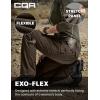 imageCQR Womens Flex Stretch Tactical Pants Water Resistant Ripstop Cargo Work Pants with Pockets for Outdoor ampamp HikingCaptain Dark Brown