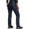 imageCQR Womens Flex Stretch Tactical Pants Water Resistant Ripstop Cargo Work Pants with Pockets for Outdoor ampamp HikingCaptain Operator Navy
