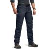 imageCQR Womens Flex Stretch Tactical Pants Water Resistant Ripstop Cargo Work Pants with Pockets for Outdoor ampamp HikingCaptain Operator Navy