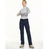 imageCQR Womens Flex Stretch Tactical Pants Water Resistant Ripstop Cargo Work Pants with Pockets for Outdoor ampamp HikingFlap Navy