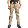 imageCQR Womens Flex Stretch Tactical Pants Water Resistant Ripstop Cargo Work Pants with Pockets for Outdoor ampamp HikingVanguard Alamo Khaki
