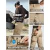 imageCQR Womens Flex Stretch Tactical Pants Water Resistant Ripstop Cargo Work Pants with Pockets for Outdoor ampamp HikingVanguard Alamo Khaki