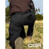 imageCQR Womens Flex Stretch Tactical Pants Water Resistant Ripstop Cargo Work Pants with Pockets for Outdoor ampamp HikingVanguard Black
