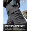 imageCQR Womens Flex Stretch Tactical Pants Water Resistant Ripstop Cargo Work Pants with Pockets for Outdoor ampamp HikingVanguard Charcoal