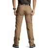 imageCQR Womens Flex Stretch Tactical Pants Water Resistant Ripstop Cargo Work Pants with Pockets for Outdoor ampamp HikingVanguard Cougar