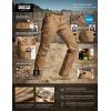 imageCQR Womens Flex Stretch Tactical Pants Water Resistant Ripstop Cargo Work Pants with Pockets for Outdoor ampamp HikingVanguard Cougar
