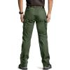 imageCQR Womens Flex Stretch Tactical Pants Water Resistant Ripstop Cargo Work Pants with Pockets for Outdoor ampamp HikingVanguard Green Kelp