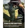 imageCQR Womens Flex Stretch Tactical Pants Water Resistant Ripstop Cargo Work Pants with Pockets for Outdoor ampamp HikingVanguard Green Kelp