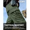 imageCQR Womens Flex Stretch Tactical Pants Water Resistant Ripstop Cargo Work Pants with Pockets for Outdoor ampamp HikingVanguard Green Kelp