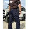 imageCQR Womens Flex Stretch Tactical Pants Water Resistant Ripstop Cargo Work Pants with Pockets for Outdoor ampamp HikingVanguard Operator Navy