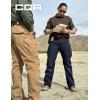 imageCQR Womens Flex Stretch Tactical Pants Water Resistant Ripstop Cargo Work Pants with Pockets for Outdoor ampamp HikingVanguard Operator Navy