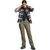 imageCQR Womens Flex Stretch Tactical Pants Water Resistant Ripstop Cargo Work Pants with Pockets for Outdoor ampamp HikingVanguard Soil Green