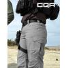 imageCQR Womens Flex Stretch Tactical Pants Water Resistant Ripstop Cargo Work Pants with Pockets for Outdoor ampamp HikingVanguard Stone