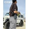 imageCQR Womens Flex Stretch Tactical Pants Water Resistant Ripstop Cargo Work Pants with Pockets for Outdoor ampamp HikingVanguard Stone