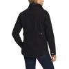 imageCQR Womens Twill All Cotton Flannel Shirt Jacket Soft Long Sleeve Shirts Corduroy Lined Outdoor Shirt JacketsTwill Field Jacket Black Orange
