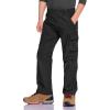 imageCQR Kids Youth Hiking Cargo Pants UPF50 Quick Dry Outdoor Camping PantsShenah Trail Black