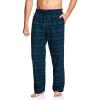 imageCQR Mens 100 Cotton Plaid Flannel Pajama Pants Brushed Soft Lounge ampamp Sleep PJ Bottoms with PocketsFlannel Pajama Black Watch
