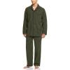 Top & Bottom Set Solid Hunter Green