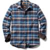 imageCQR Mens 100 Cotton Plaid Flannel Shirt Long Sleeve Shirt Jackets Casual Outdoor Jacket with PocketsRegular Fit Flannel Sandstorm