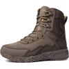 imageCQR Mens Military Tactical Boots Lightweight 6 Inches Hiking Combat Boot Durable Breathable Outdoor Work Motorcycle FootwearRaider 6  Zip Sienna
