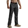 imageCQR Mens Quick Dry Work Pants Water Resistant Outdoor Tactical Pants Lightweight Stretch Cargo Hiking PantsDuratex Pants Black