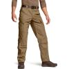 imageCQR Mens Tactical Combat Cargo Pants Water Resistant Ripstop Military Outdoor Hiking Work ApparelCoyote