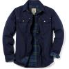 Twill Shirt Jacket Navy