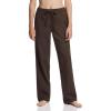 imageCQR Womens 100 Cotton Flannel Plaid Pajama Pants Brushed Soft Lounge ampamp Sleepwear PJ Bottoms with PocketsFlannel Pants Solid Dark Brown