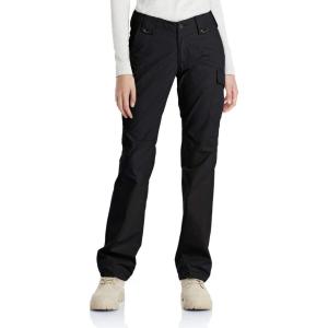 imageCQR Womens Flex Stretch Tactical Pants Water Resistant Ripstop Cargo Work Pants with Pockets for Outdoor ampamp HikingBlack