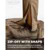 imageCQR Mens Convertible Cargo Tactical Pants Water Resistant Outdoor Hiking Pants Zip Off Lightweight Stretch Work PantsConvertible Cargo WBelt Coyote