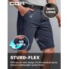 imageCQR Mens Convertible Cargo Tactical Pants Water Resistant Outdoor Hiking Pants Zip Off Lightweight Stretch Work PantsConvertible Cargo WBelt Navy
