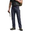 imageCQR Mens Convertible Cargo Tactical Pants Water Resistant Outdoor Hiking Pants Zip Off Lightweight Stretch Work PantsConvertible Cargo WBelt Navy