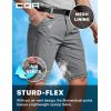 imageCQR Mens Convertible Cargo Tactical Pants Water Resistant Outdoor Hiking Pants Zip Off Lightweight Stretch Work PantsConvertible Cargo WBelt Sage