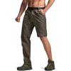 imageCQR Mens Convertible Cargo Tactical Pants Water Resistant Outdoor Hiking Pants Zip Off Lightweight Stretch Work PantsConvertible Cargo WBelt Sand Khaki