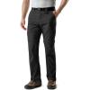 imageCQR Mens Convertible Cargo Tactical Pants Water Resistant Outdoor Hiking Pants Zip Off Lightweight Stretch Work PantsLightweight Zipoff Black