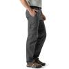 imageCQR Mens Convertible Cargo Tactical Pants Water Resistant Outdoor Hiking Pants Zip Off Lightweight Stretch Work PantsLightweight Zipoff Charcoal